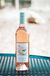 2Hawk Vineyard and Winery 2018 Grenache Rose Wine